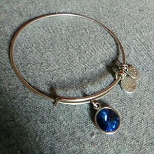 Alex and Ani September Birthstone Bracelet